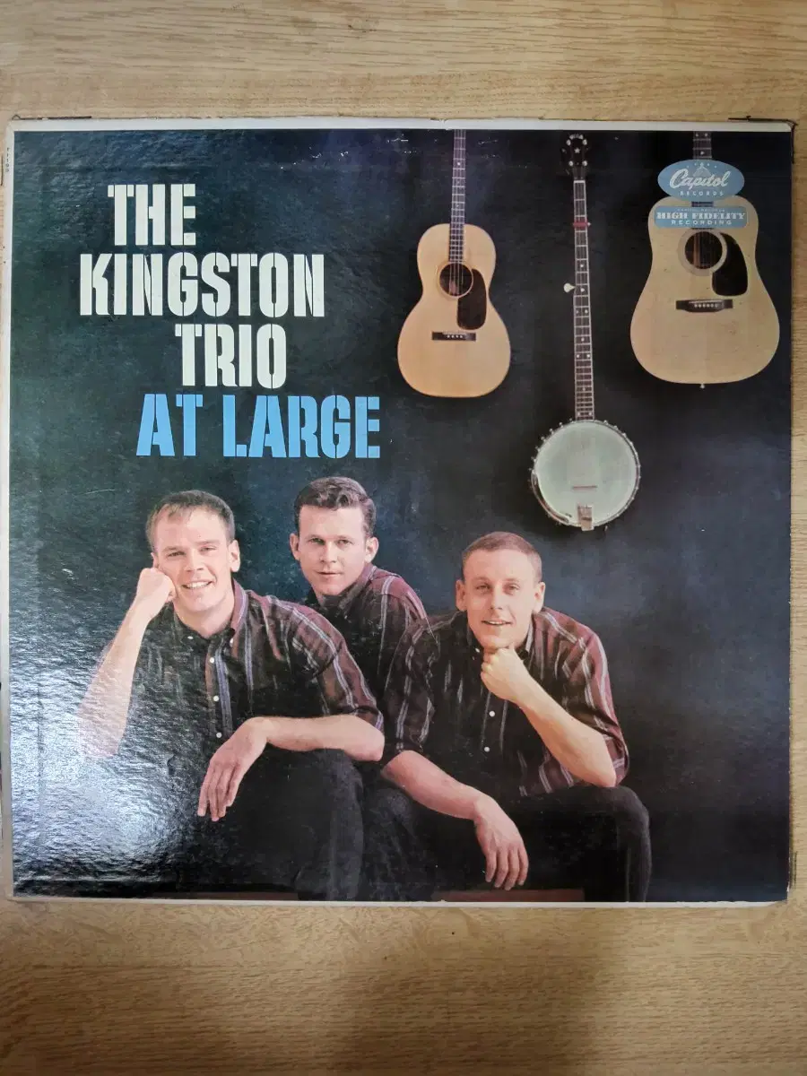 KINGSTON TRIO 음반 (LP 턴테이블 오디오 앰프